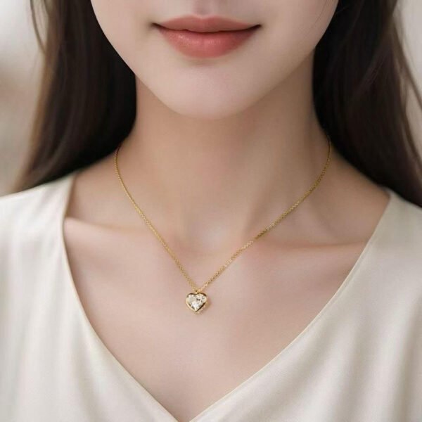 Heart 2 Heart Zircon necklace