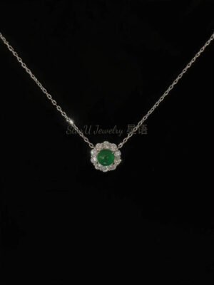 Green Chalcedony Necklace